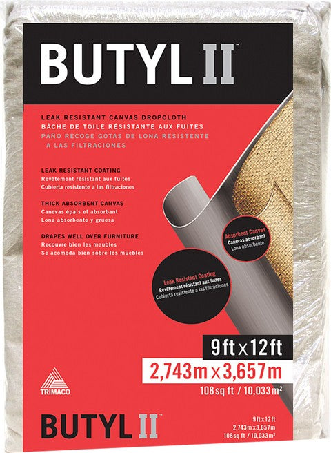 9'x12' Butyl II Drop Cloth
