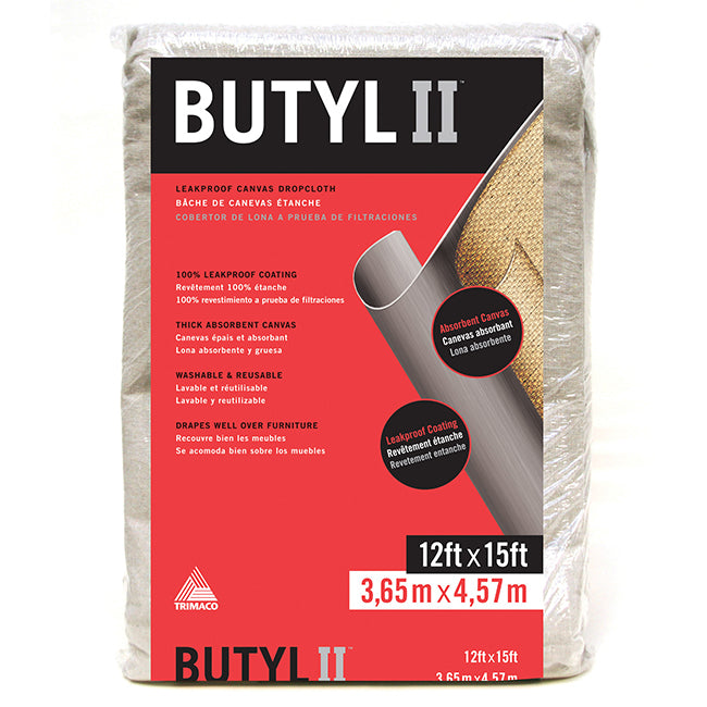 12'x15' Butyl II Drop Cloth