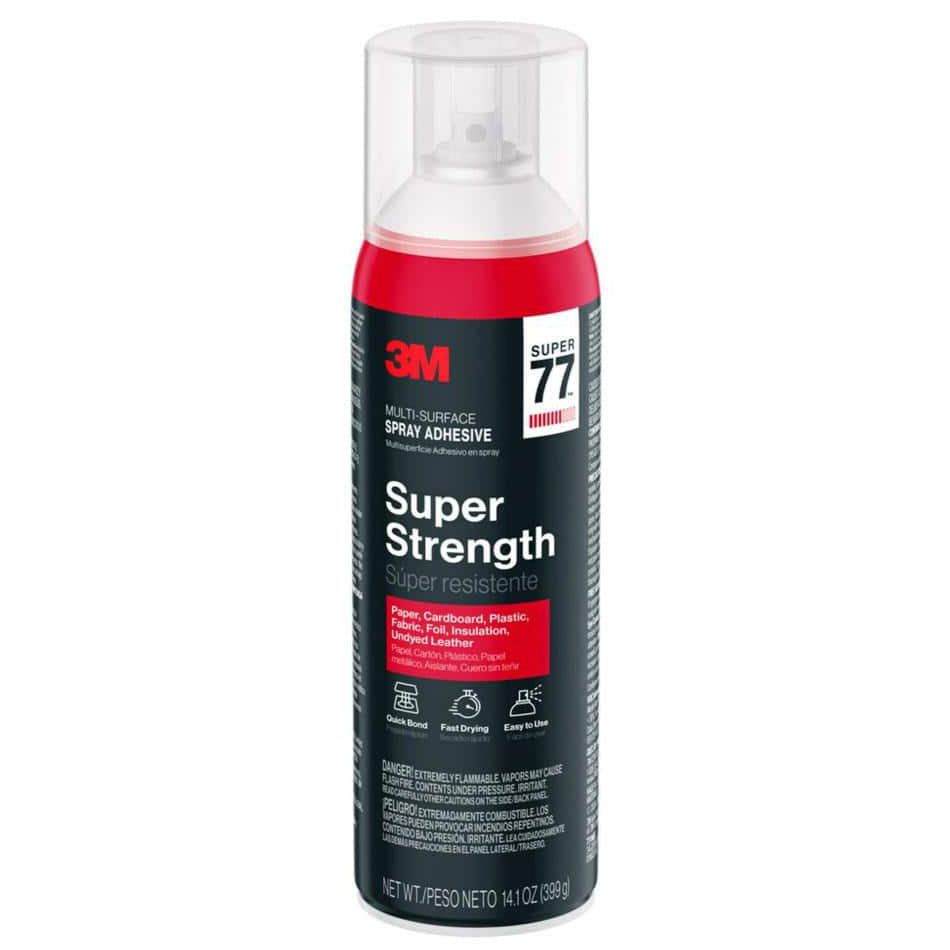 3M 77-NAT Super 77 Spray Adhesive-14.1 Oz