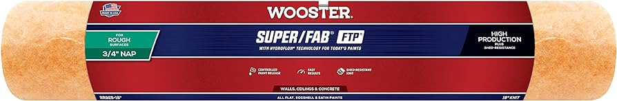 3/4x18 Super Fab Roller Cover FTP RR925