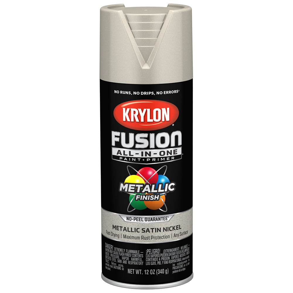 Satin Nickel Fusion spray paint