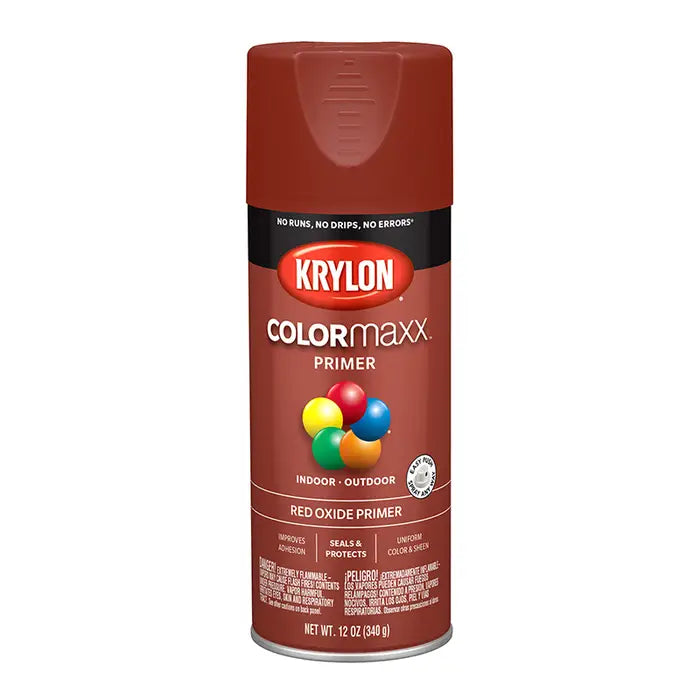 Spray Paint Red Oxide Primer - 12oz
