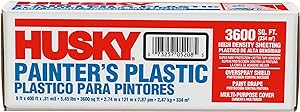 Husky Painter’s Plastic 9'x400'