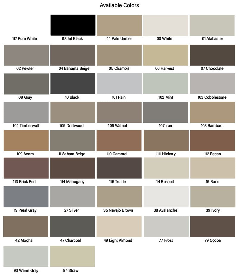Flexcolor CQ Grout - Iron 107 - Gallon