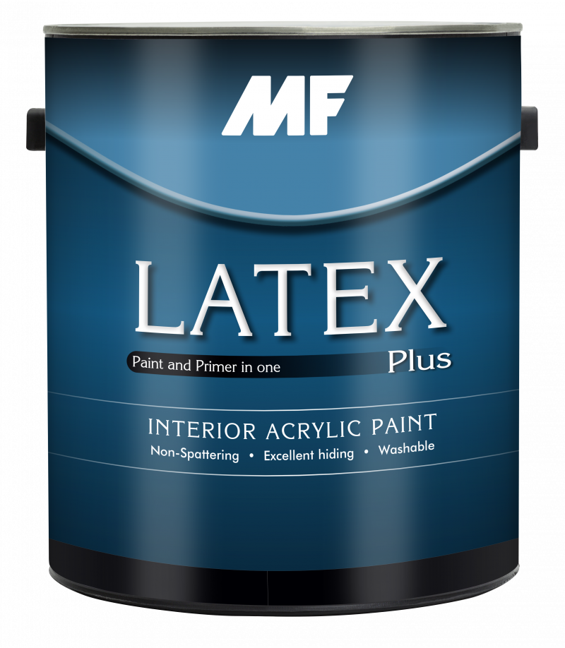 MF 168-0 - Latex Plus Flat / White - Gallon