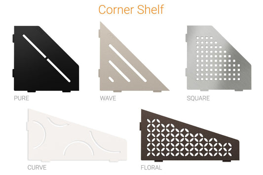 Schluter Pentagonal Corner Shelf Pentagon / Square