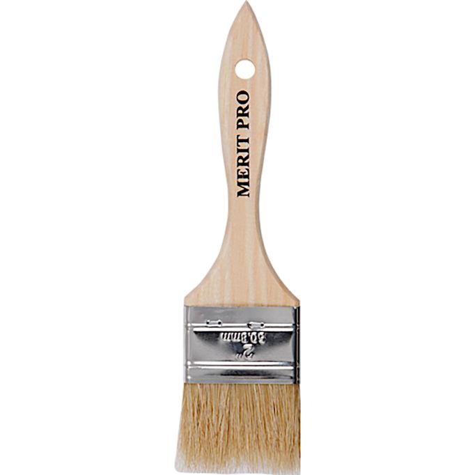 2" Chip Brush / Wood Handle