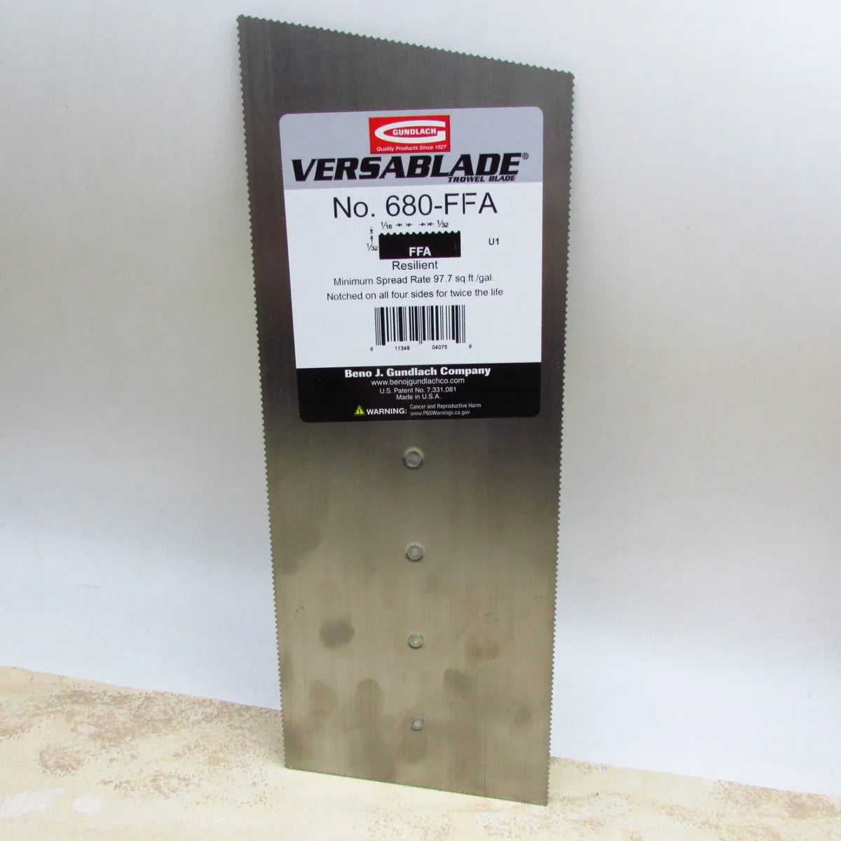 Versablade - 1/16" x 1/16" x 1/16" 680-ACT