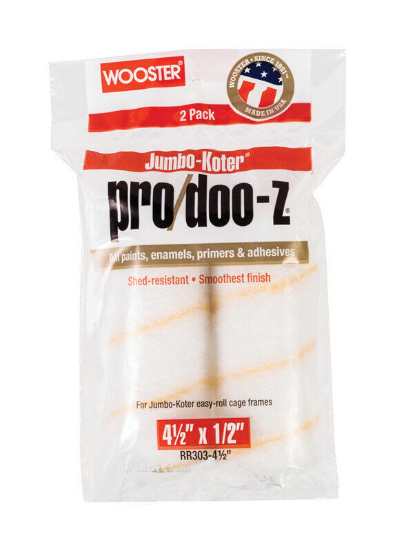 2 Pack - 1/2x4 1/2 Pro/Doo-Z Mini Roller Cover