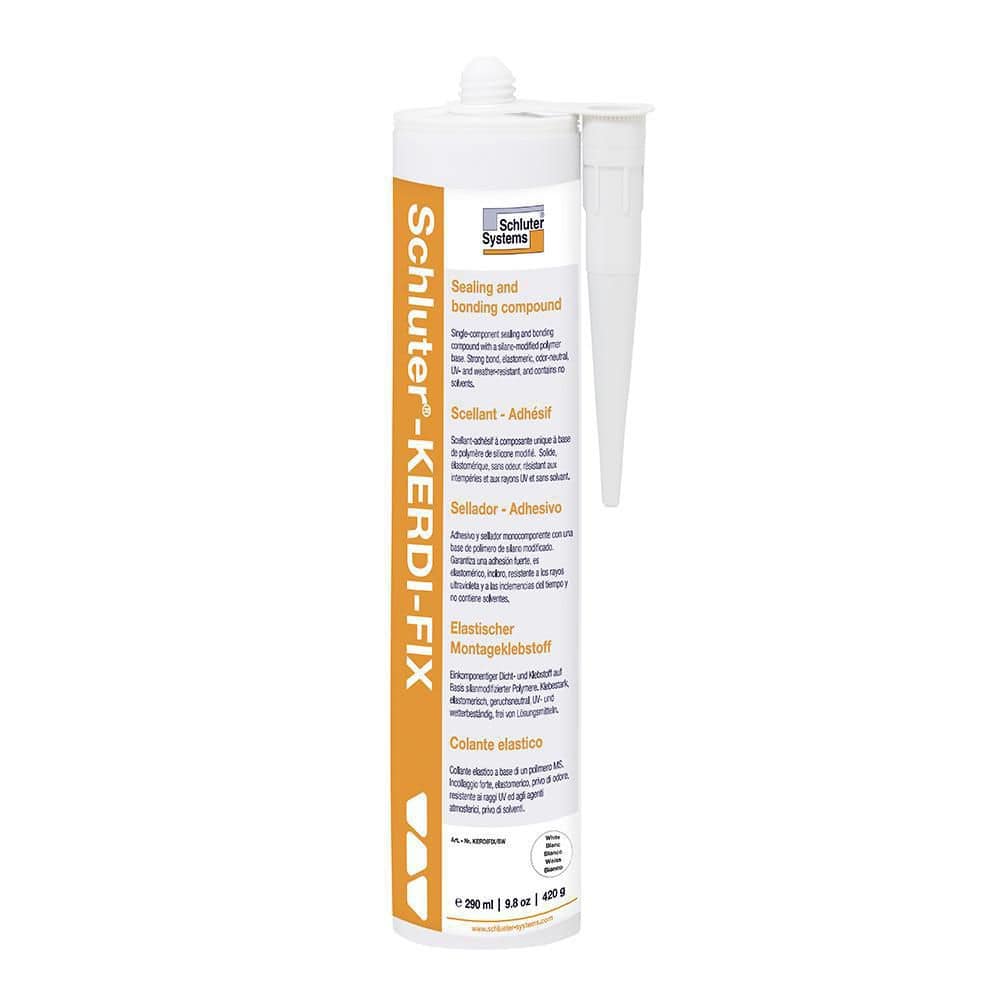Kerdi Fix Sealant - Bright White - Fitz