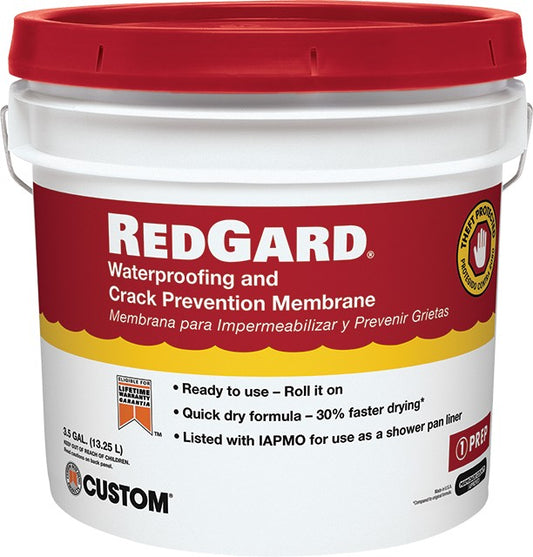 RedGard Waterproofing & Crack Prevention - 3.5 gal