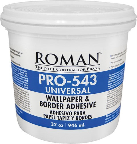 Roman Pro-543 Border Adhesive - Quart