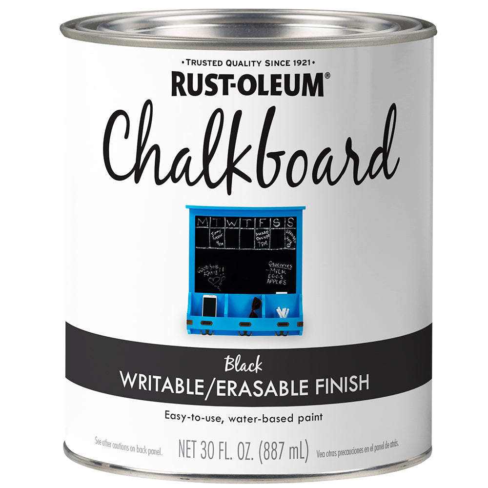 Black Chalkboard Paint - 30 oz