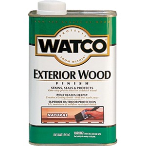 Watco Natural Exterior Oil - Quart