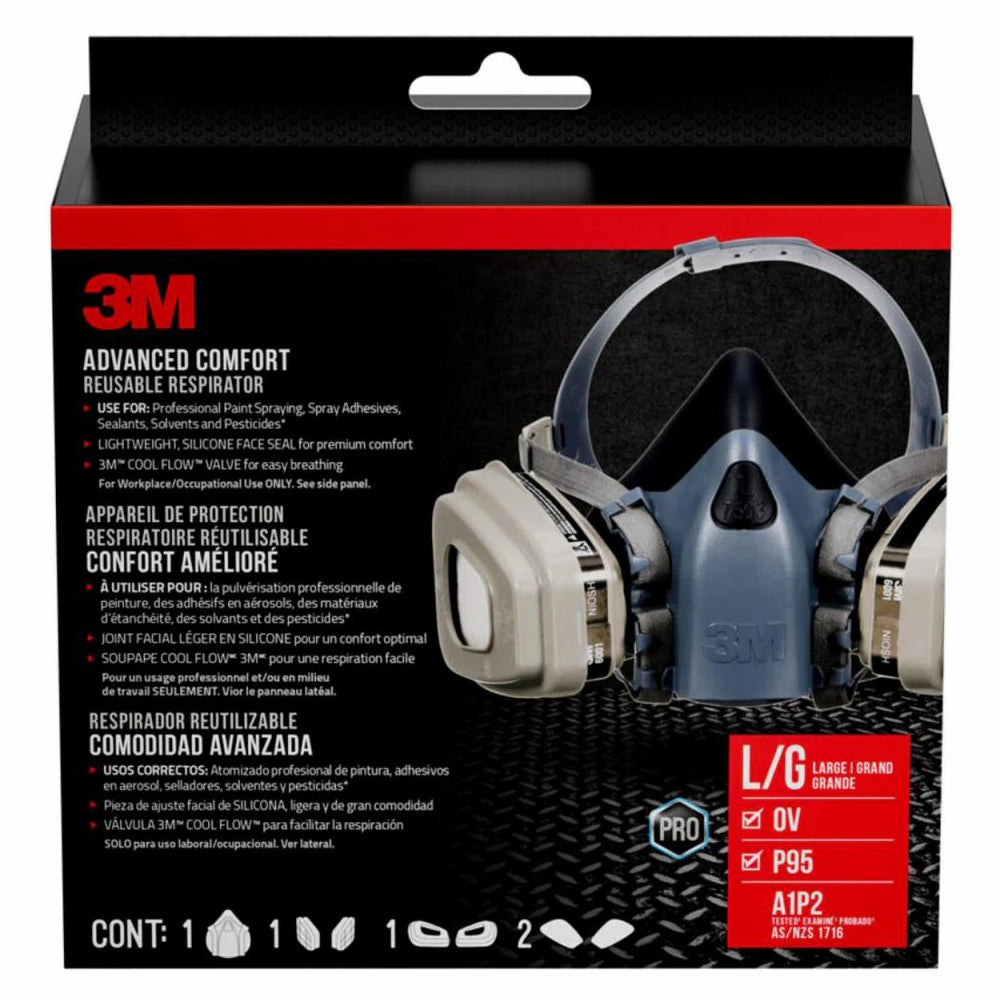 Large 3M Cool Flow Valve Respirator