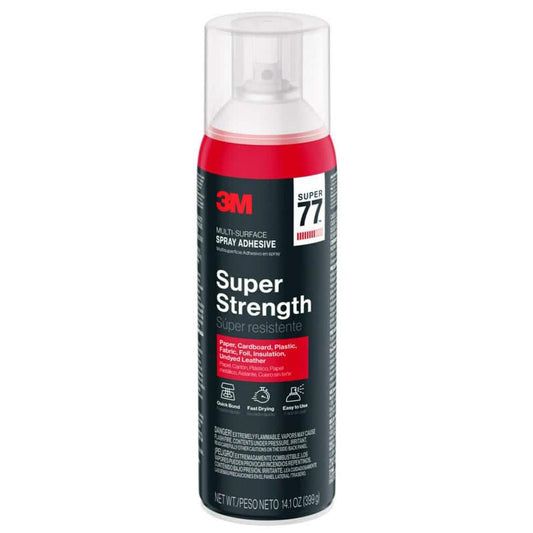 3M 77-NAT Super 77 Spray Adhesive-14.1 Oz