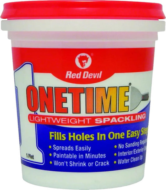 Onetime Lightweight Spackle - Pint