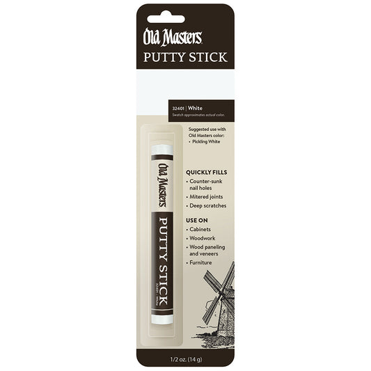 Old Masters 32401 White Putty Stick