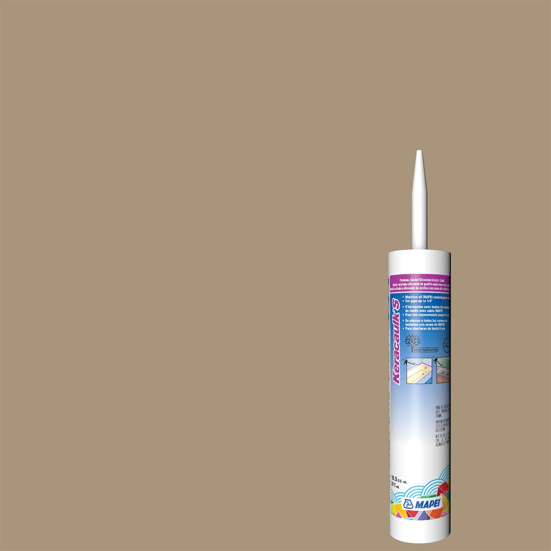 05 Chamois Keracaulk S Sanded Siliconized Acrylic Caulk