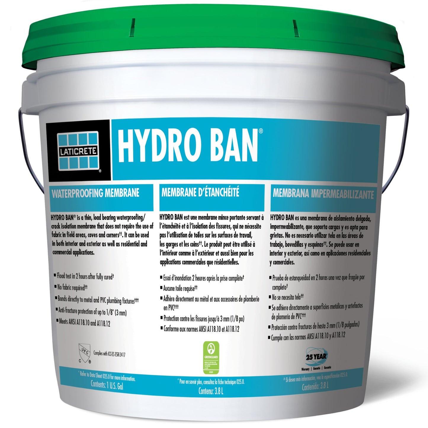 Hydro Ban Waterproofing - Gallon