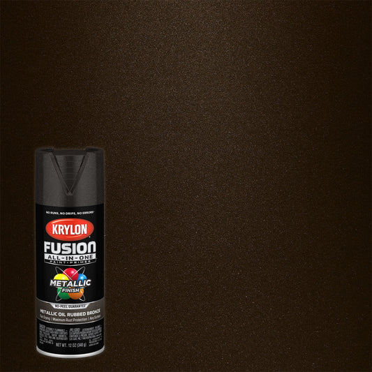 Spray Paint Brushed Metallic Oil Rubbed Bronze Satin - 12oz