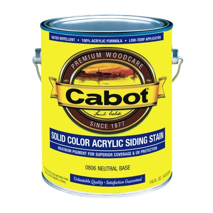 Cabot 0806 - Solid / Neutral Base - Gallon