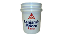 Empty 5 Gallon Pail - Benjamin Moore Logo