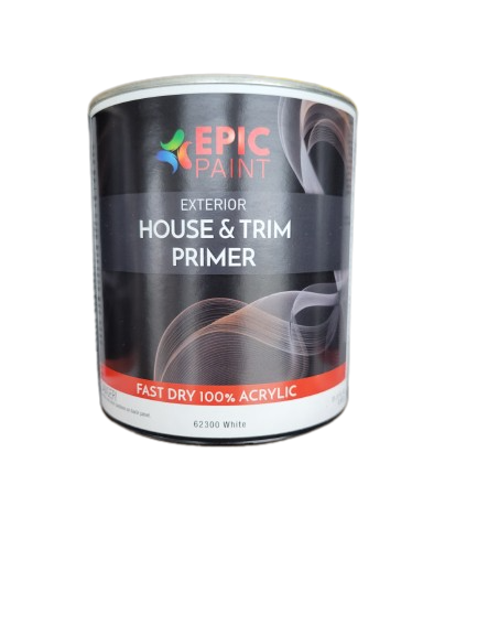 Epic 62300-001 - House & Trim / White - Gallon