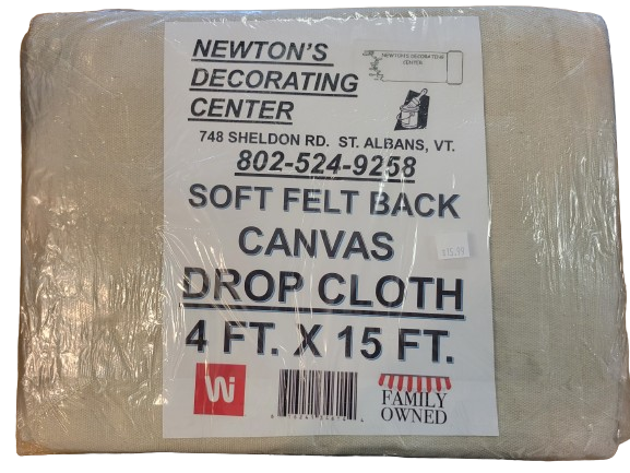 4'x15' Canvas Drop Cloth