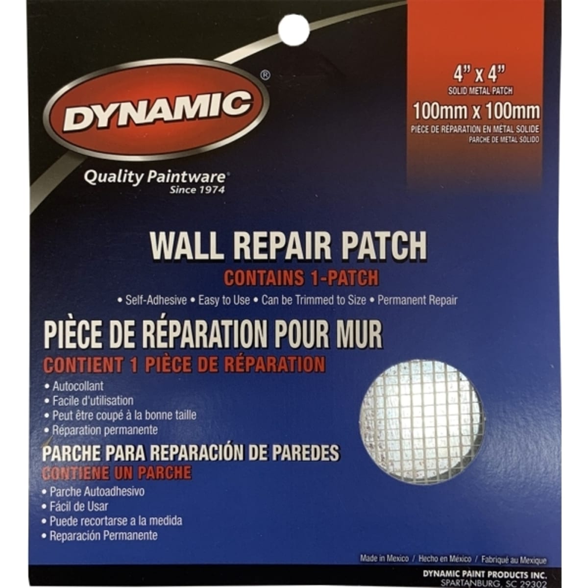 4x4 Wall Repair Patch