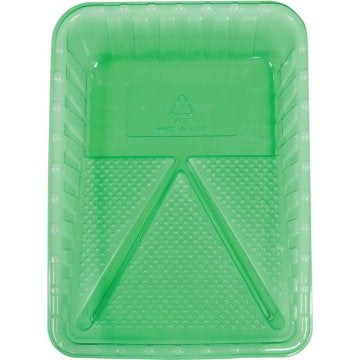 Dynamic 3.7qt Disposable Paint Tray Liner - Green - 3 Pack