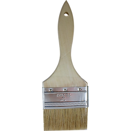 3" Chip Brush / Wood Handle