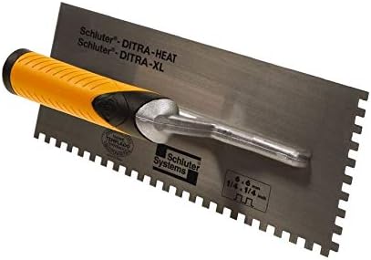 Ditra Trowel 1/4x1/4 XL - 11"