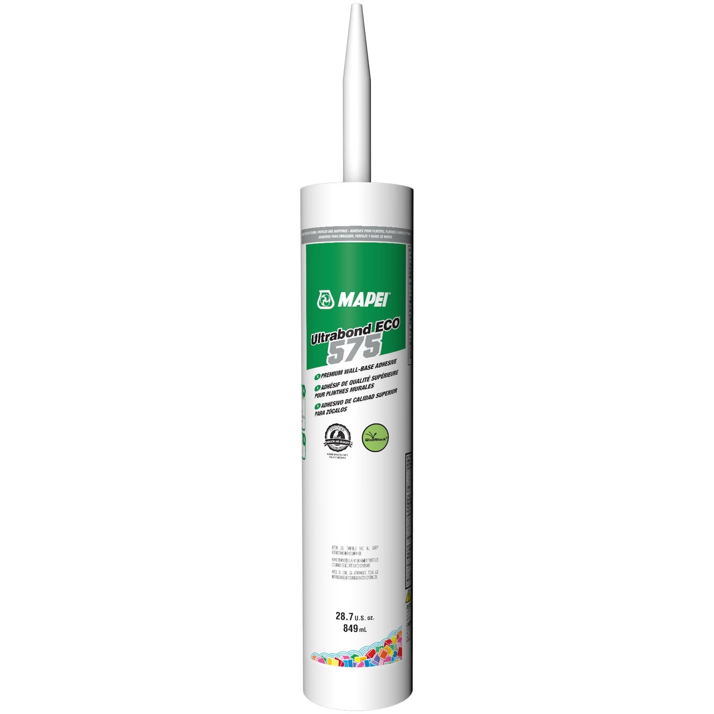 Eco575 Cove Base Adhesive Caulk - 28.7oz