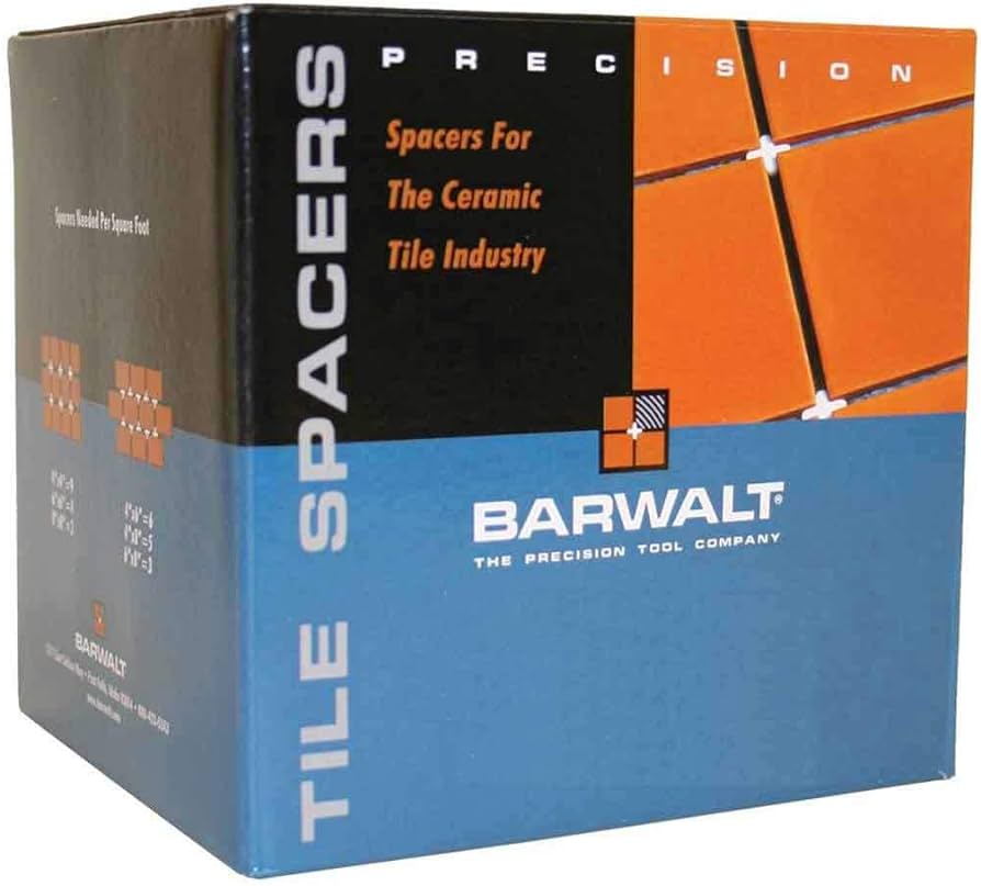 3/16" Precision Barwalt Tile Spacers - 850 Pack
