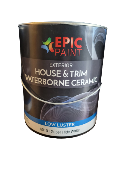 Epic 60101-001 - Low Lustre / White - Gallon