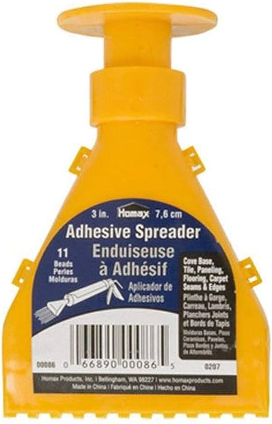 Cove Base Adhesive Spreader