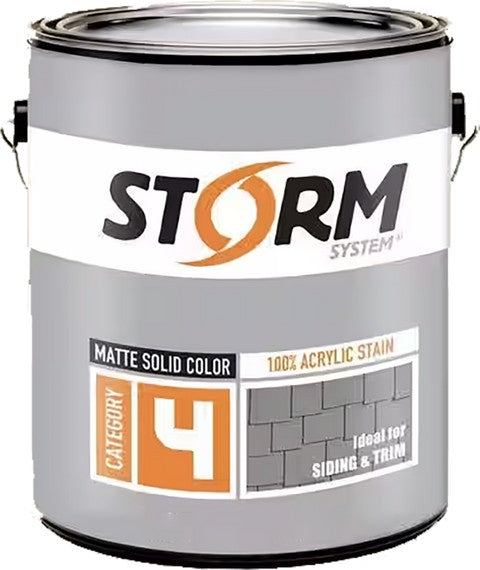 Storm 41291 Solid Acrylic Stain - 5Gal