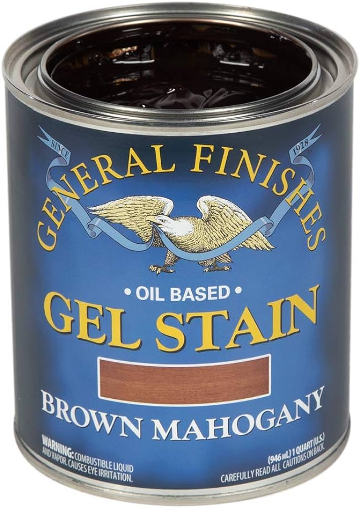 GF Gel Stain - Brown Mahogany - Quart