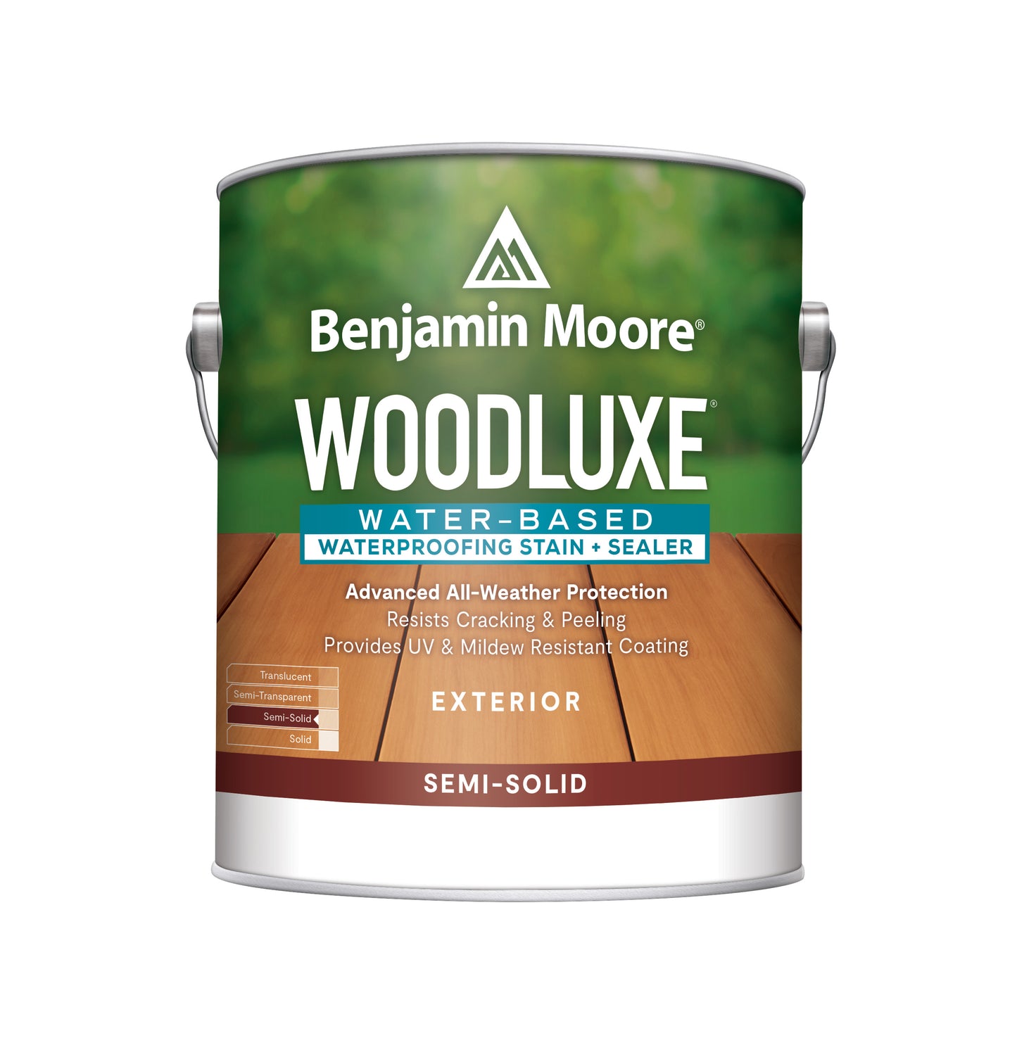 69306-001 - Woodluxe WB Stain + Sealer / Semi-Solid - Gallon