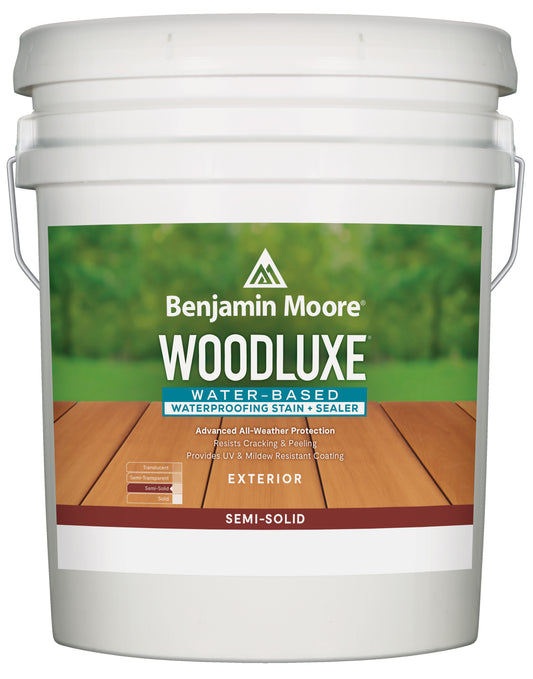 69306-005 - Woodluxe WB Stain + Sealer / Semi-Solid - 5 Gallon