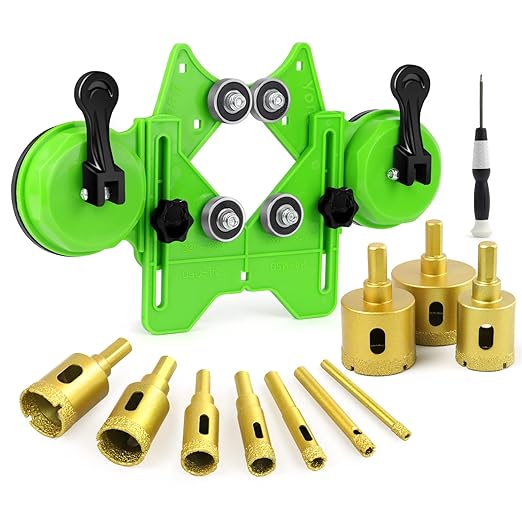 Diamond Hole Saw Kit - 10 Piece