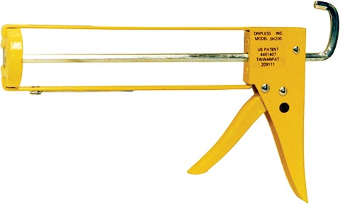 Dripless Hex Rod Skeleton Caulk Gun