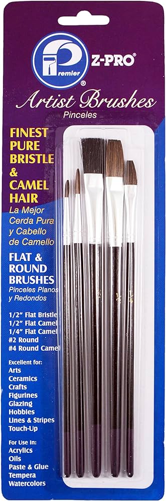 Artist Brushes - 5 Pack