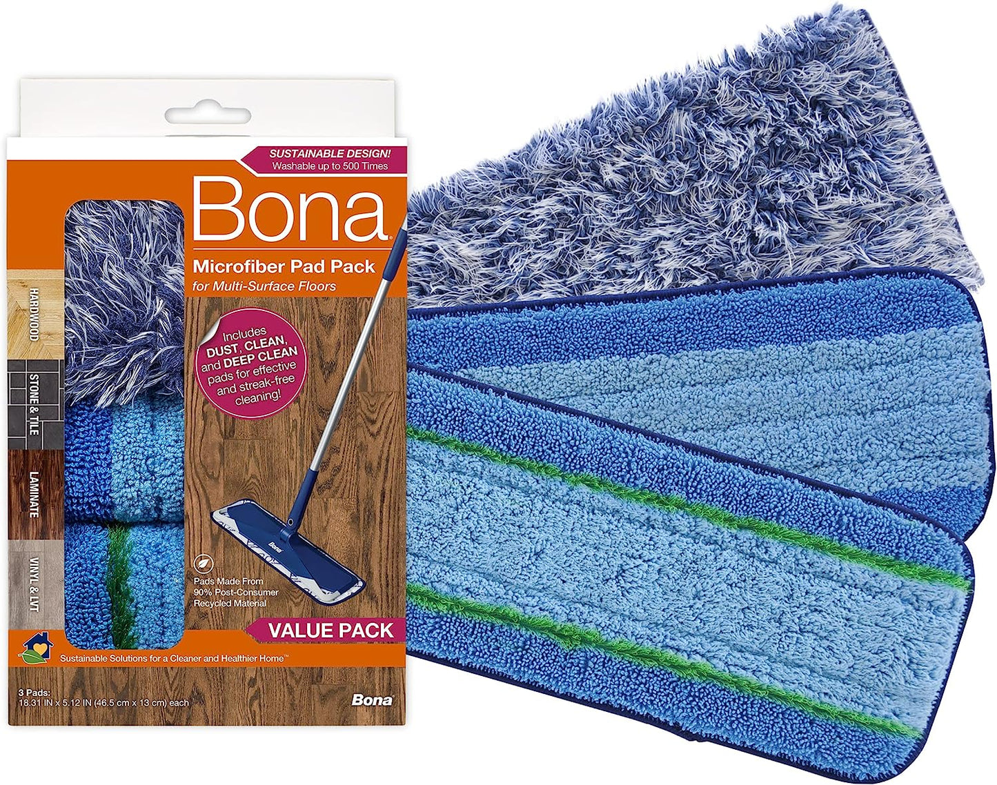 Bona Microfiber Pad Pack