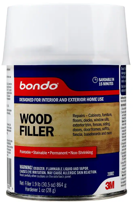 Bondo Wood Filler - 1.9 Pounds