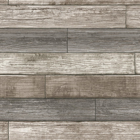 Nuwallpaper Peel & Stick - Reclaimed Wood Plank