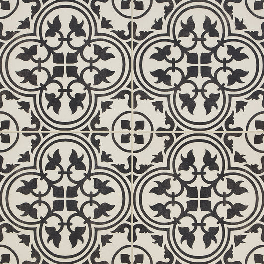 Daltile Memoir 12x12 ME21 Petal Black / Matte $3.75sf 15.60 Sf/Ct