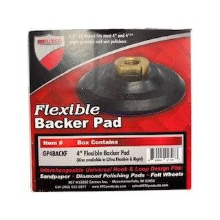 Russo 4" Flexible Backer Pad