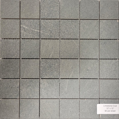 CLOSEOUT Tuscania Limestone 2x2 Mosaic PER SHEET